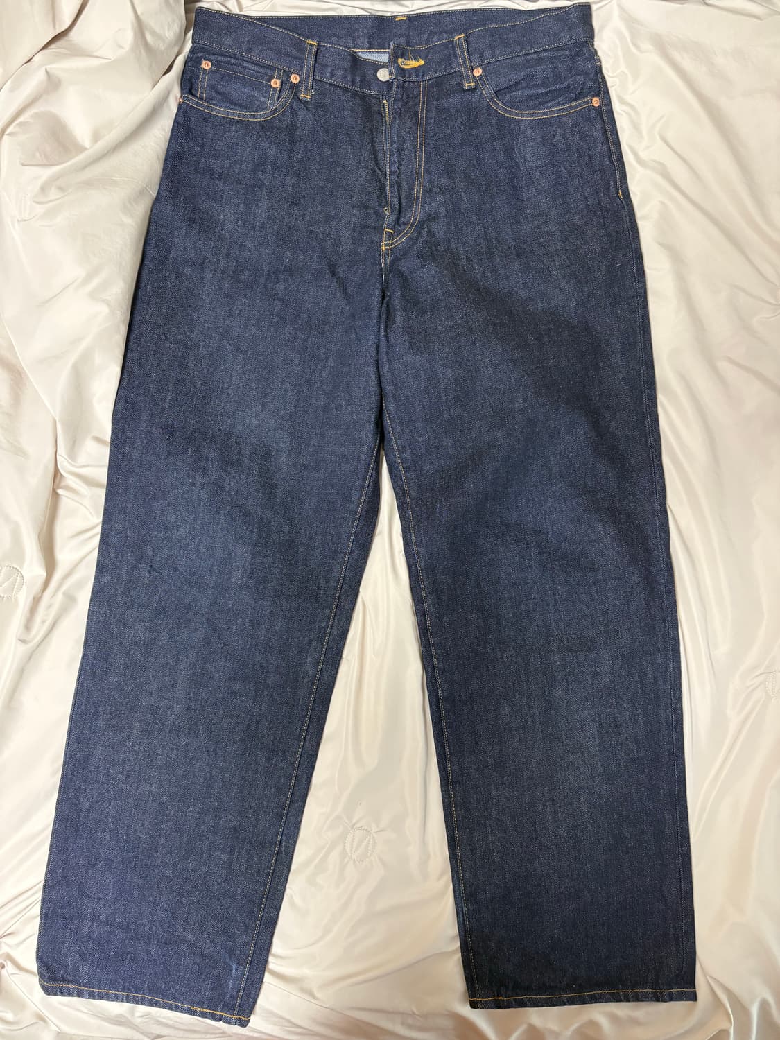 와코마리아 X 블랙아이패치 인디고 데님 팬츠 상품이미지1