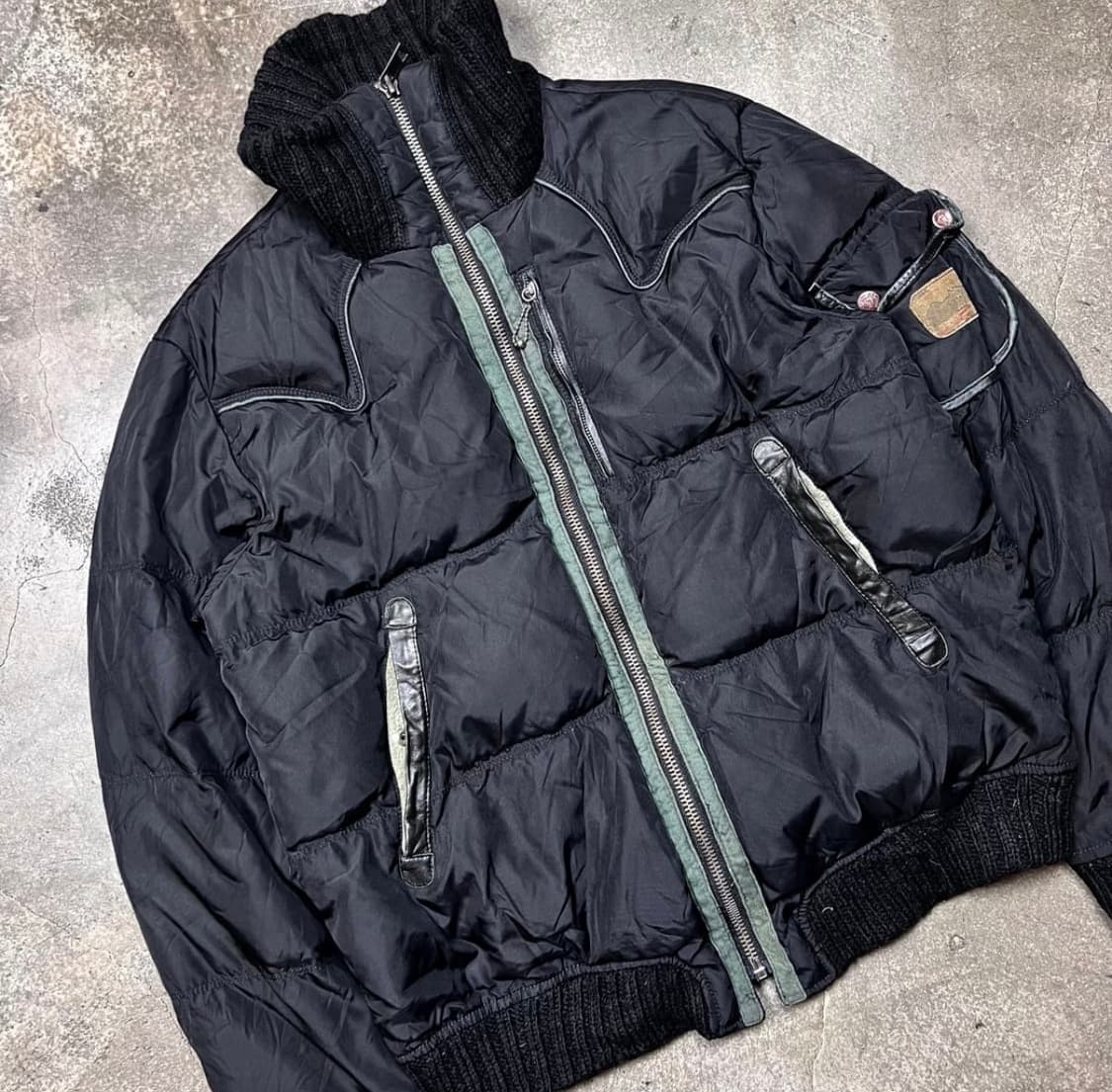 디젤 빈티지 패딩 상품이미지4