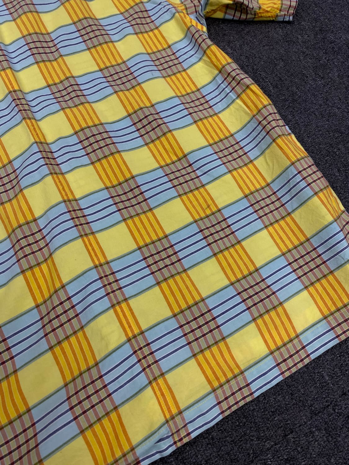 The north face 노스페이스 체크 반팔 셔츠 상품이미지7