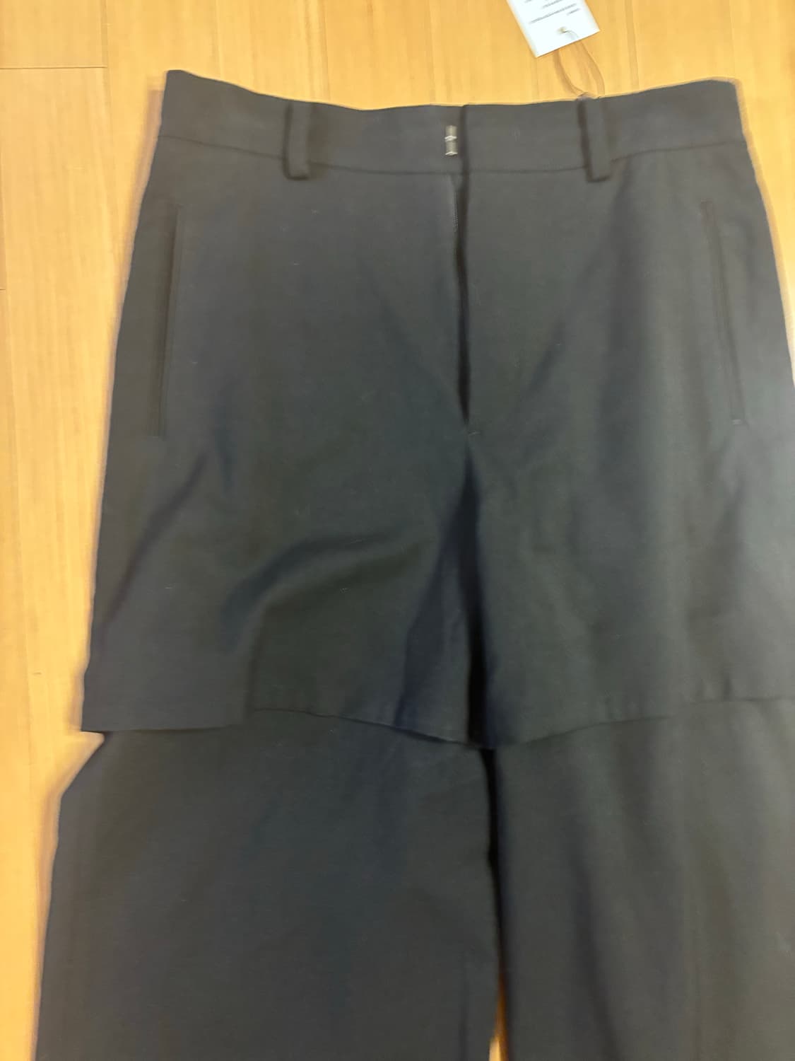 [L]베일가 레이어드 디테일 슬랙스 상품이미지4