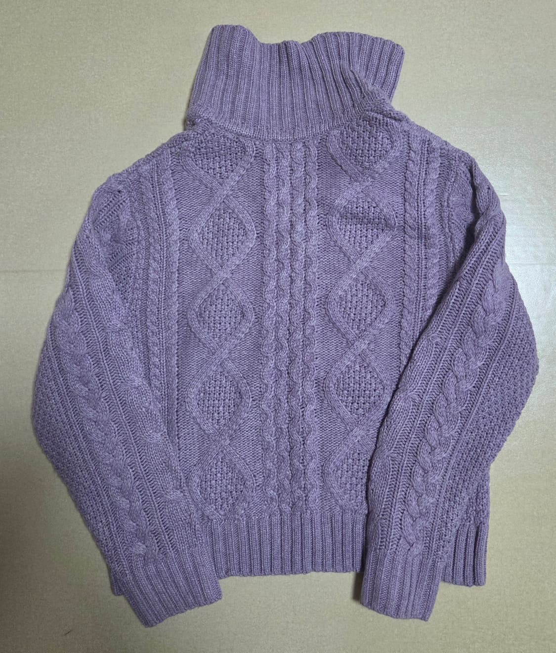 지오다노 니트 더스티퍼플 S 상품이미지3