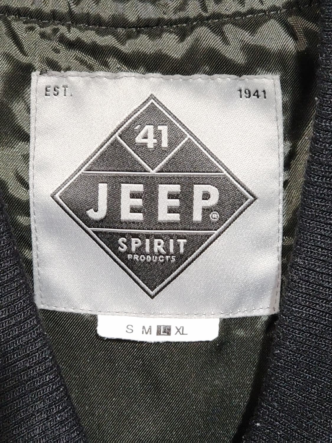 (L) 지프 블루종 점퍼 패치워크 밀리터리 자켓  상품이미지3