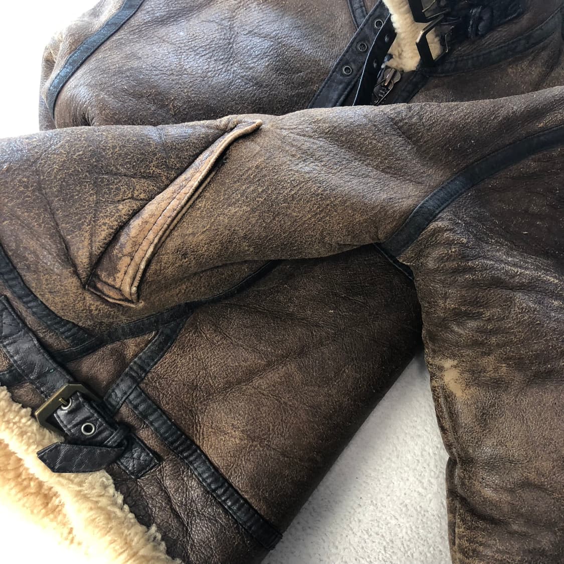 빈티지 B-3 무스탕 상품이미지7