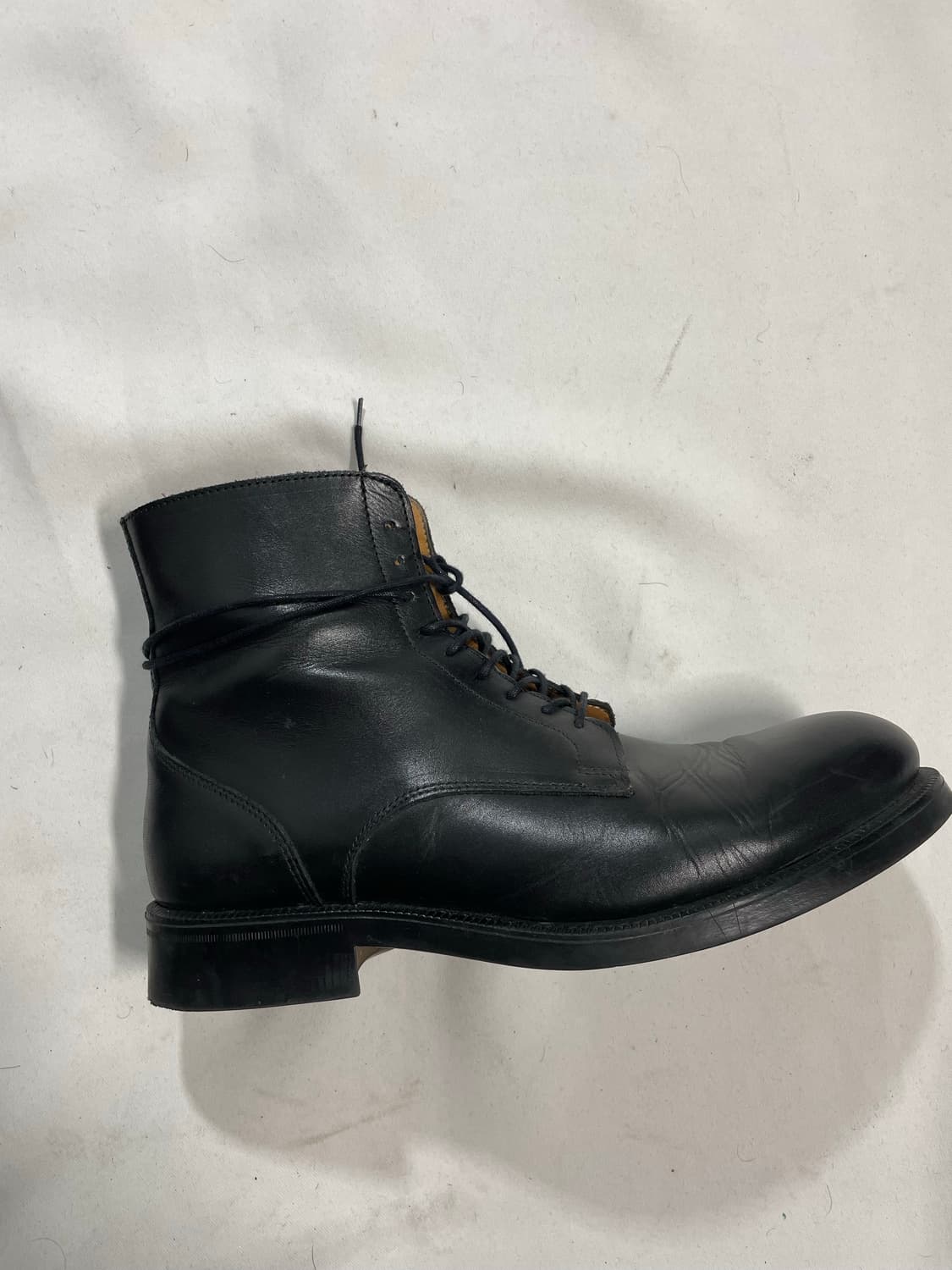 zara 레이스업 레더 부츠 상품이미지1