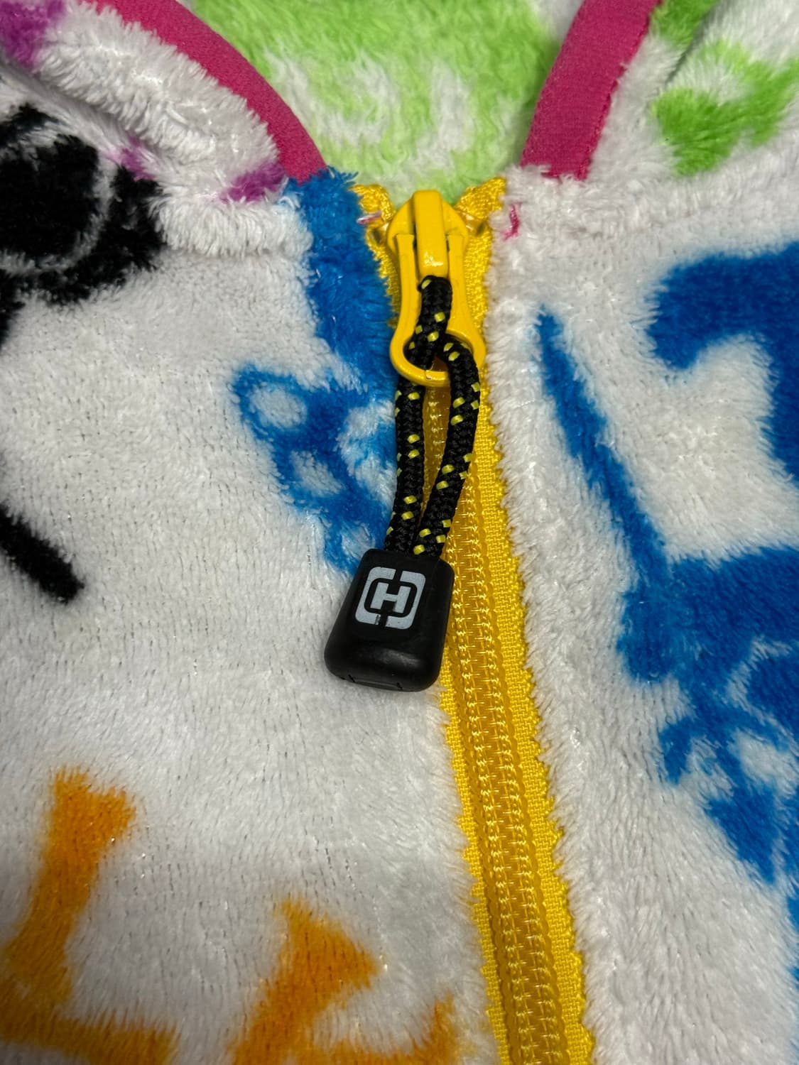 히스테릭 글래머 아카이브 데빌킨 후리스 후드 집업 자켓 상품이미지3