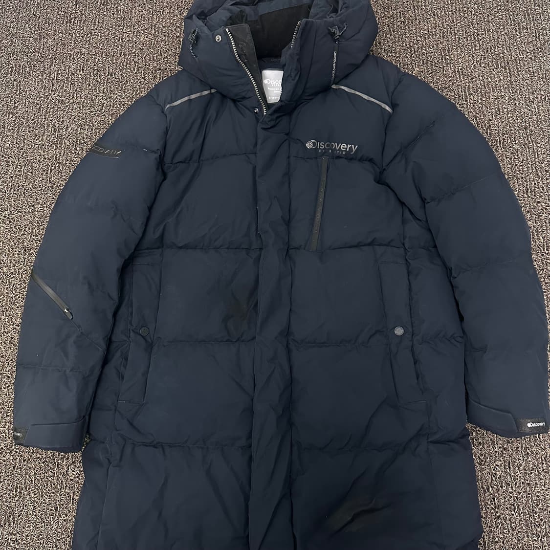 디스커버리 레스터 벤치파카 덕다운 롱패딩 100(L) 상품이미지2
