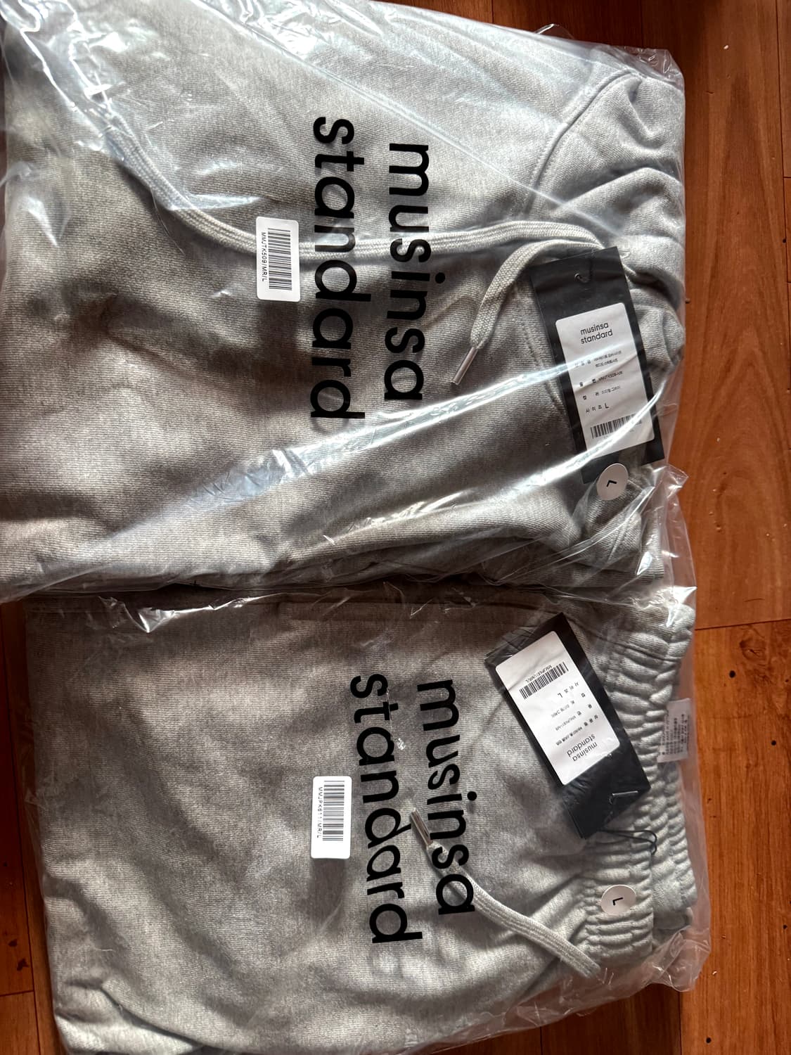 무신사스탠다드 헤비웨이트 후드티스웨트팬츠 L 상품이미지3