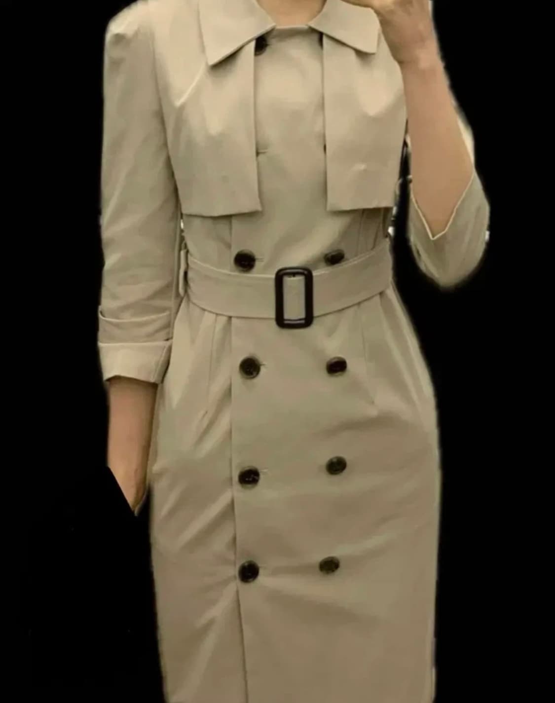 slim trench dress 상품이미지3