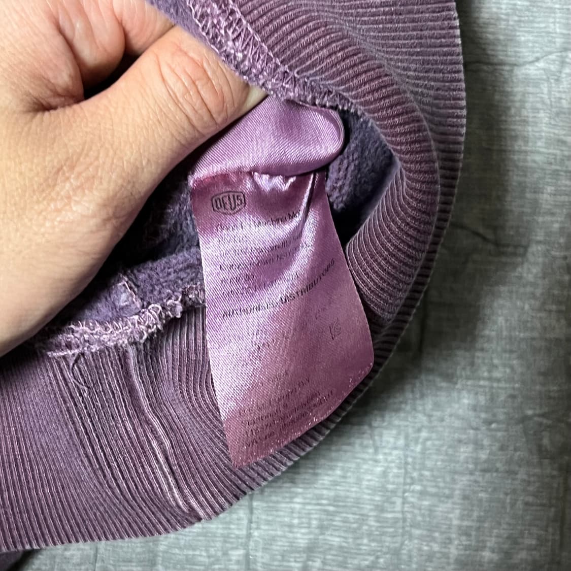 데우스 엑스 마카나 피그먼트 맨투맨 리폼 베스트 XXL 조끼 빈티지 오버 상품이미지3