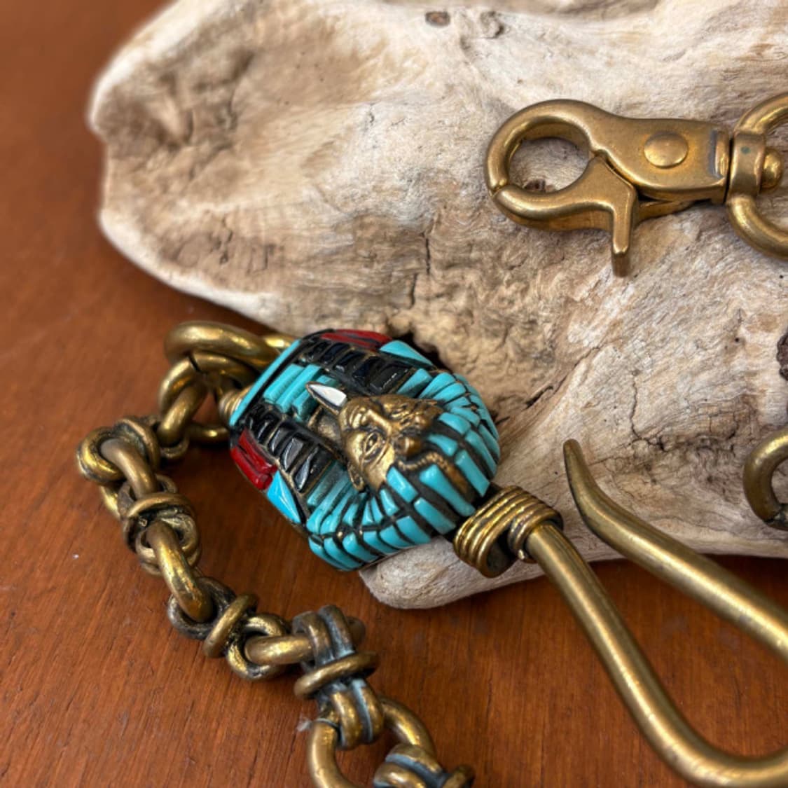 인디언쥬얼리 네이티브아메리칸 왈렛체인 키홀더 상품이미지6