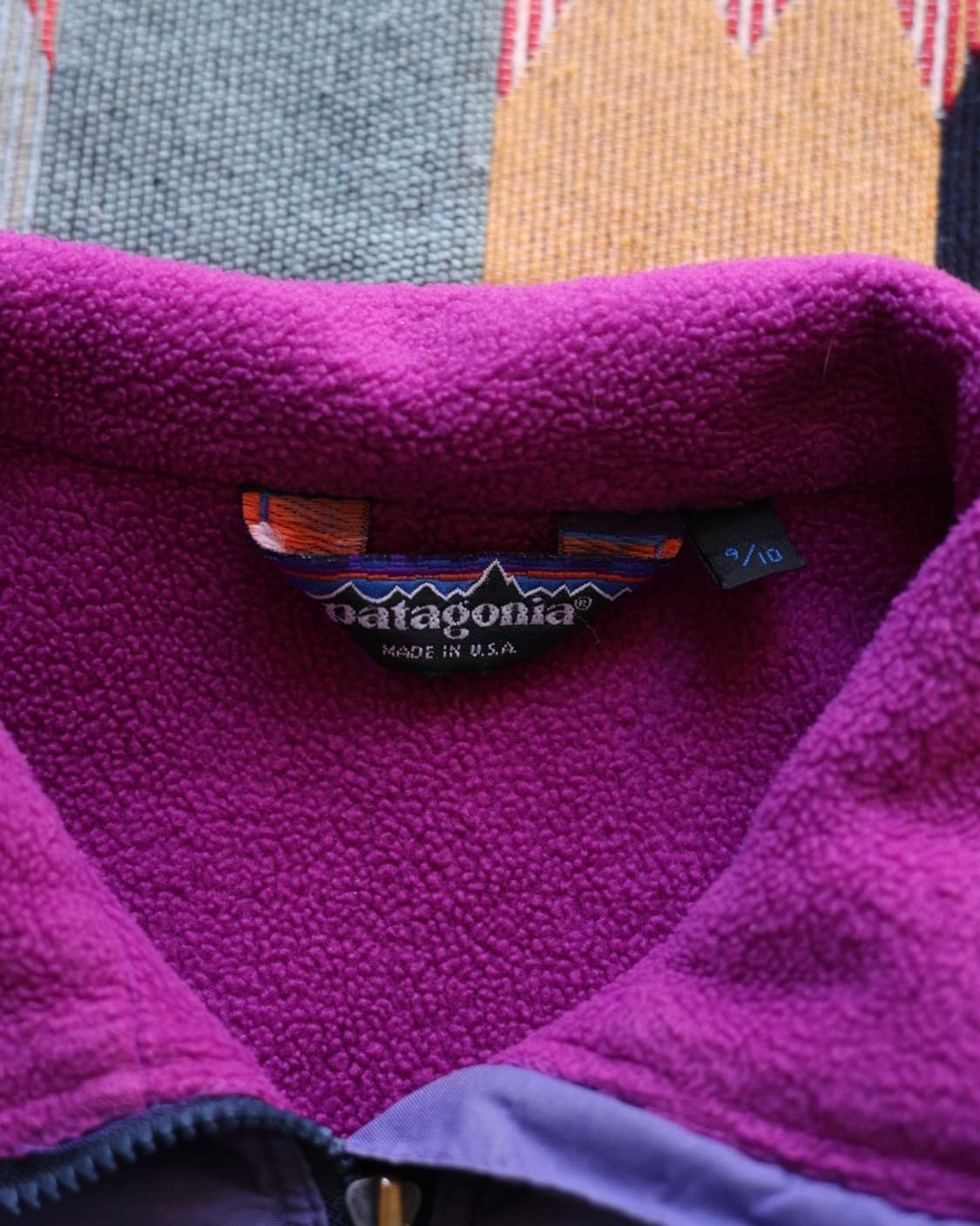 파타고니아 80s 초기형 쉘드 신칠라 베스트 상품이미지3