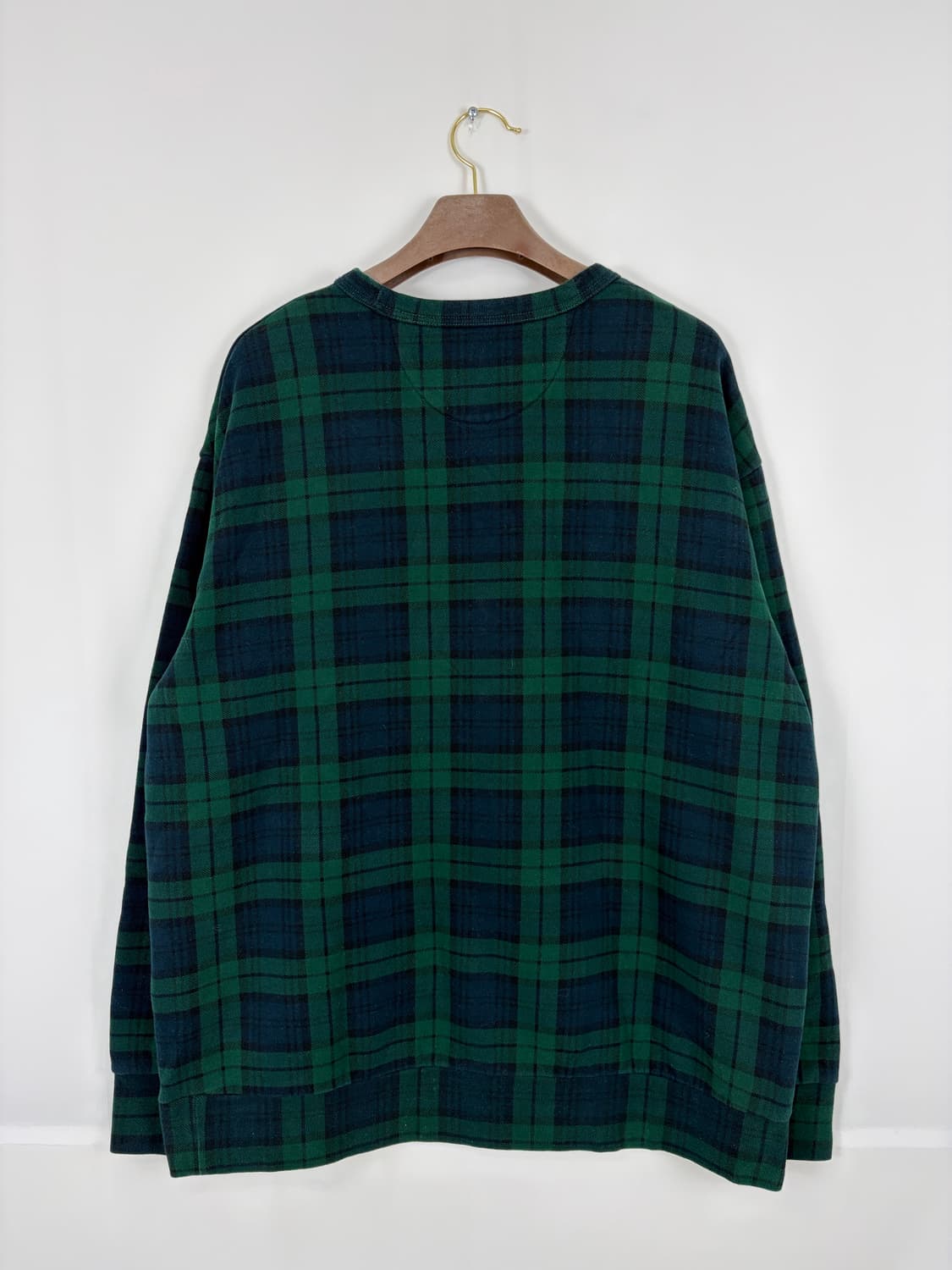 a50) 폴로랄프로렌 크레스트 타탄 플리스 맨투맨 상품이미지6