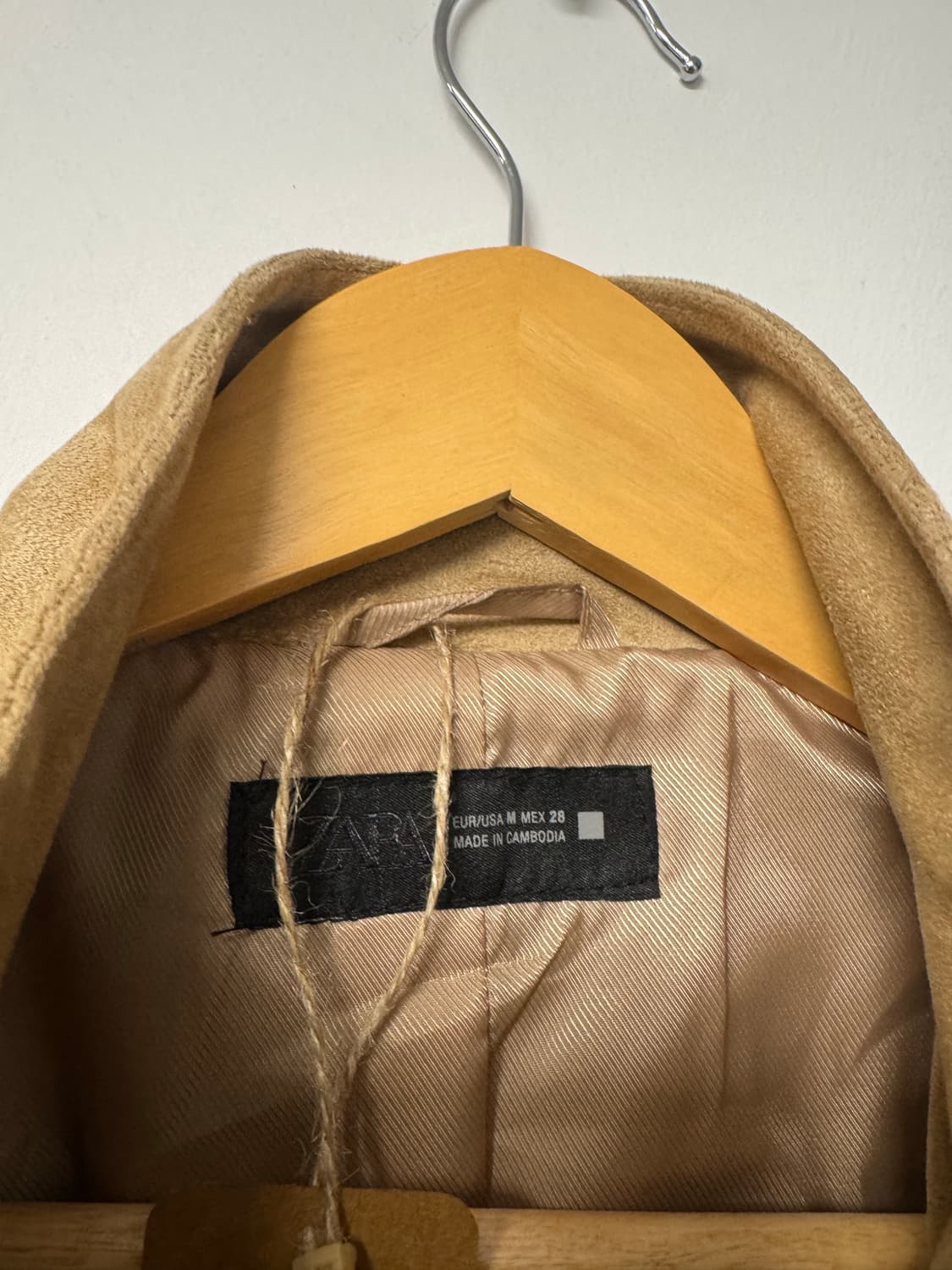 zara 자라 스웨이드 버튼업 금장버튼 자켓 M 상품이미지7