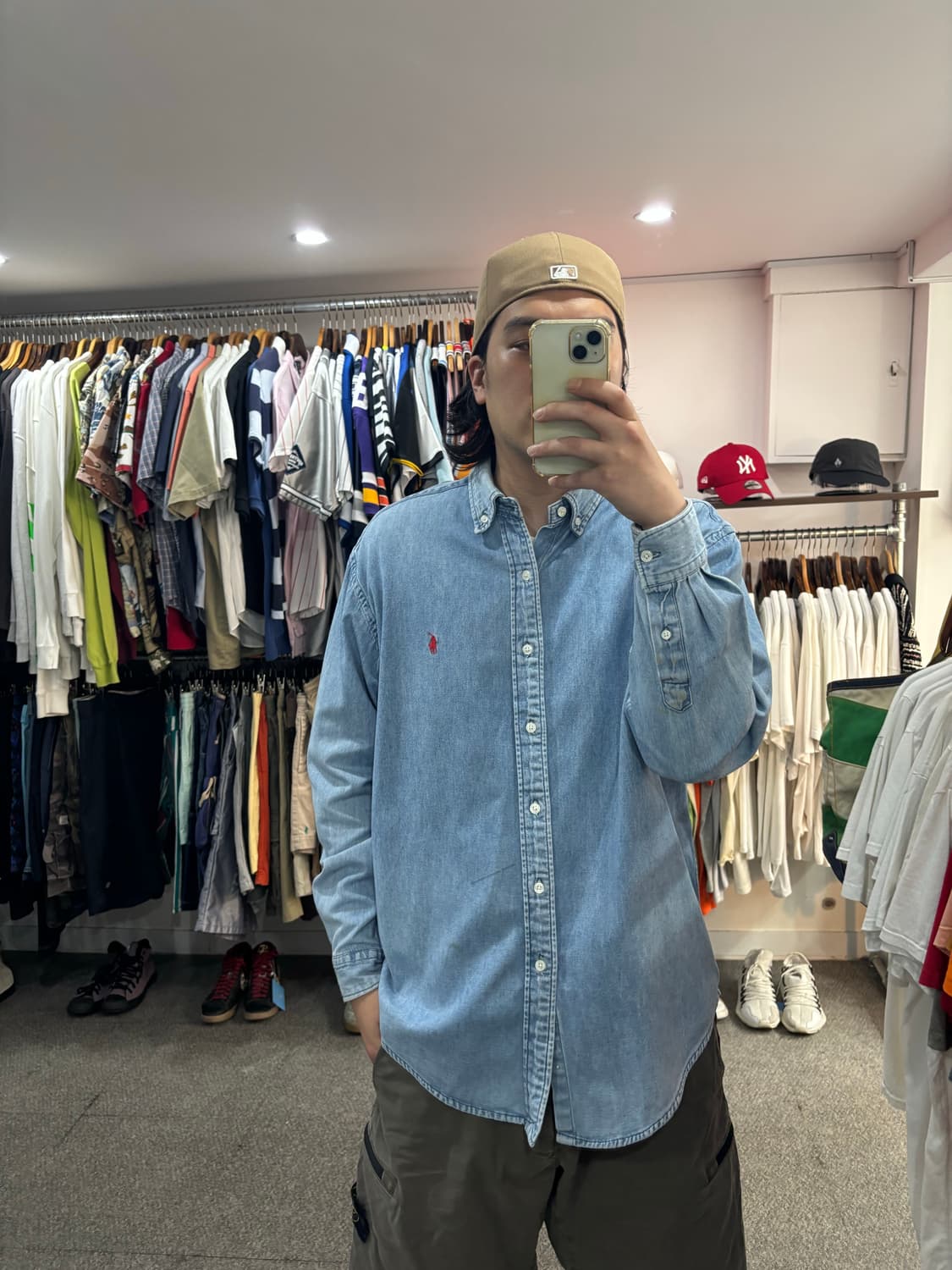00s 폴로 랄프로렌 데님셔츠 상품이미지7