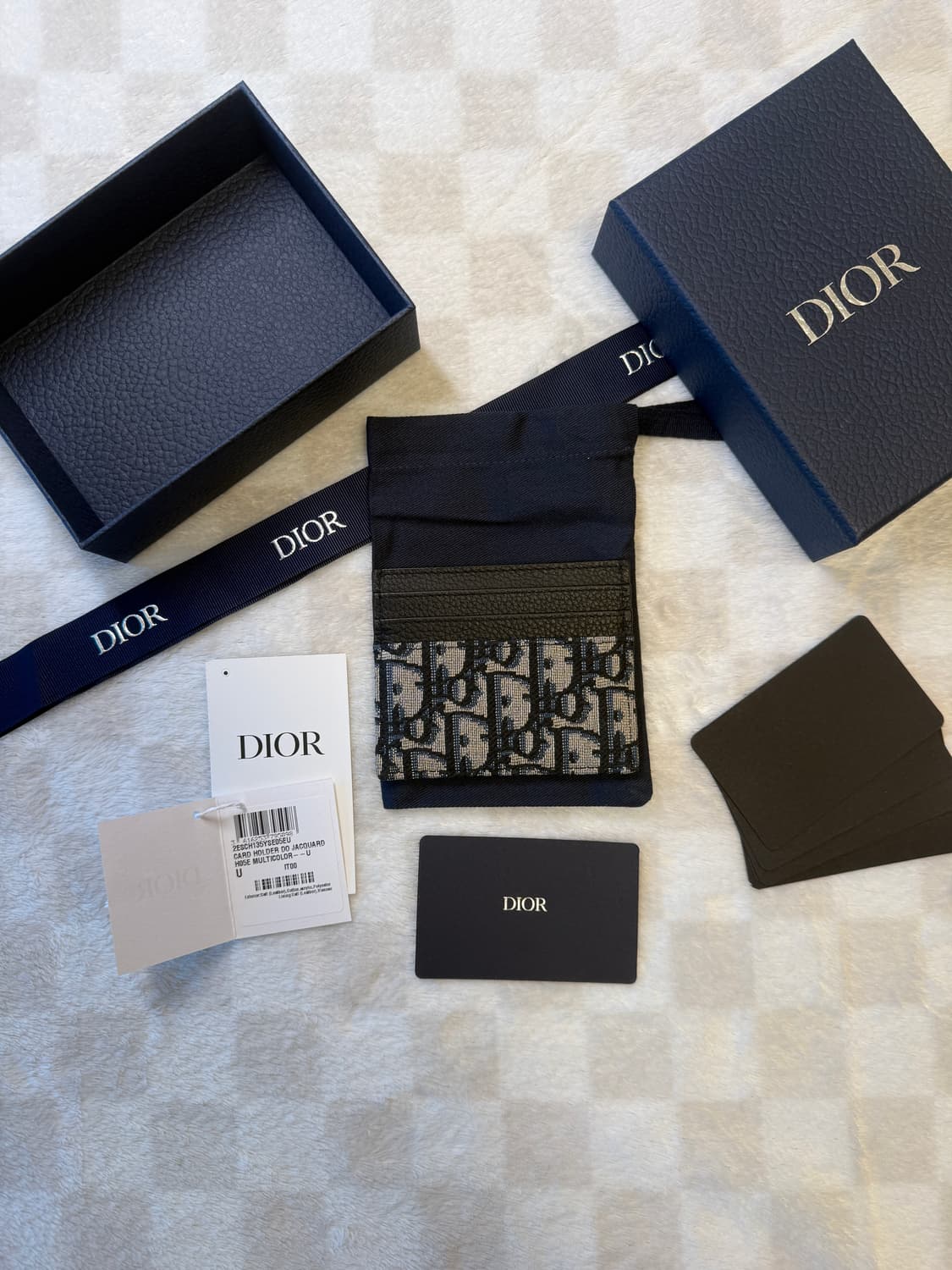 {새상품급/선물용} 디올 오블리크 카드지갑 상품이미지2