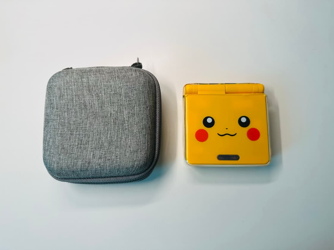 닌텐도 GBA SP 게임보이 어드밴스 피카츄 하우징 백라이트에디션 판매 상품이미지1