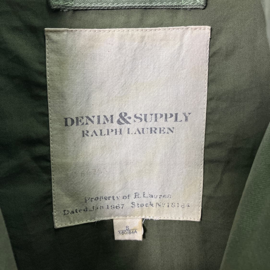 데님앤서플라이 랄프로렌 비즈 장식 M-65 필드자켓 S 상품이미지3