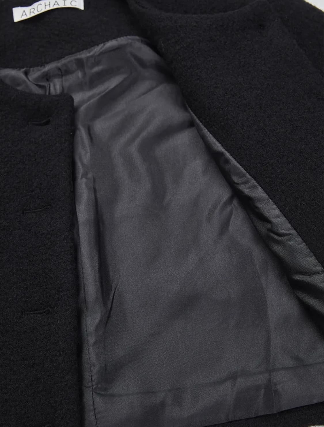 ARCHAIC 트위드 울 자켓 상품이미지7