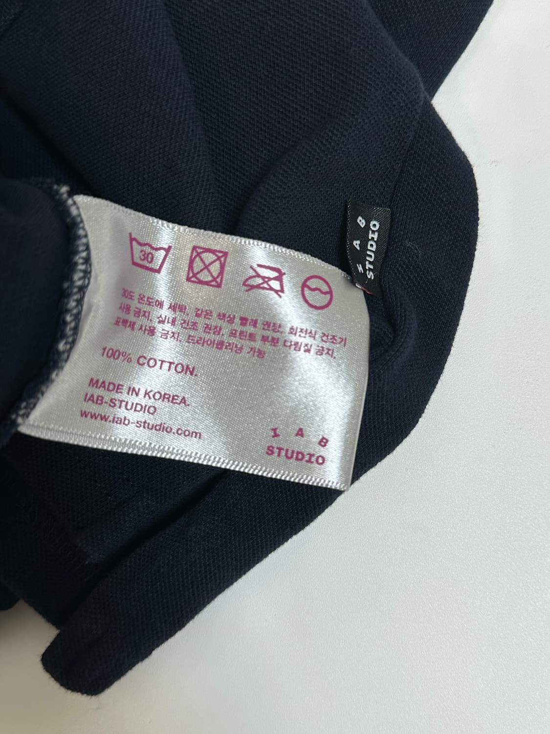 아이앱 스튜디오 피케 하프 셔츠 상품이미지4