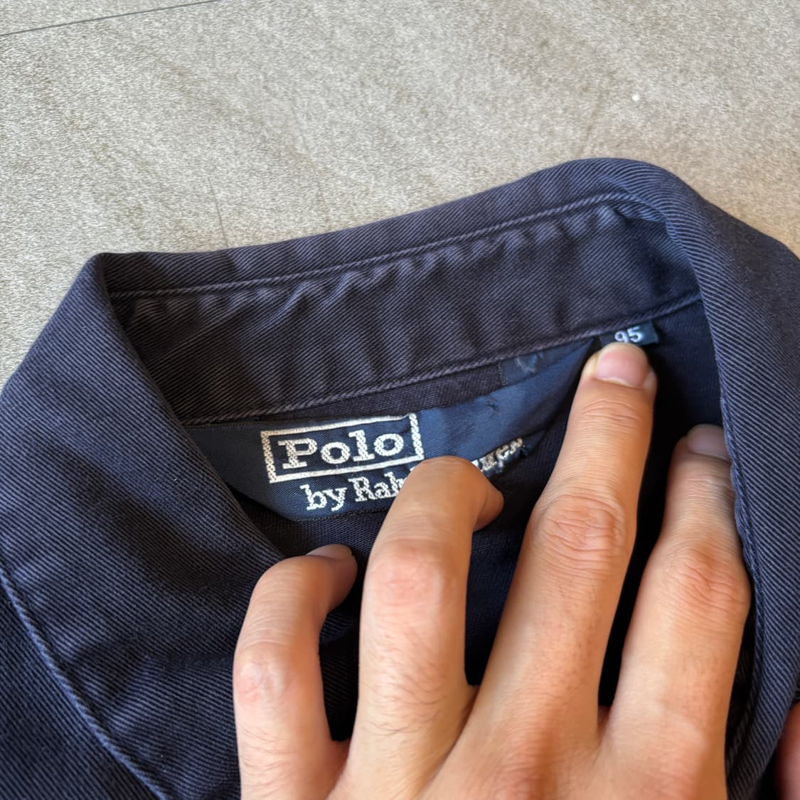 폴로 정품 네이비 스윙톱 자켓 상품이미지5