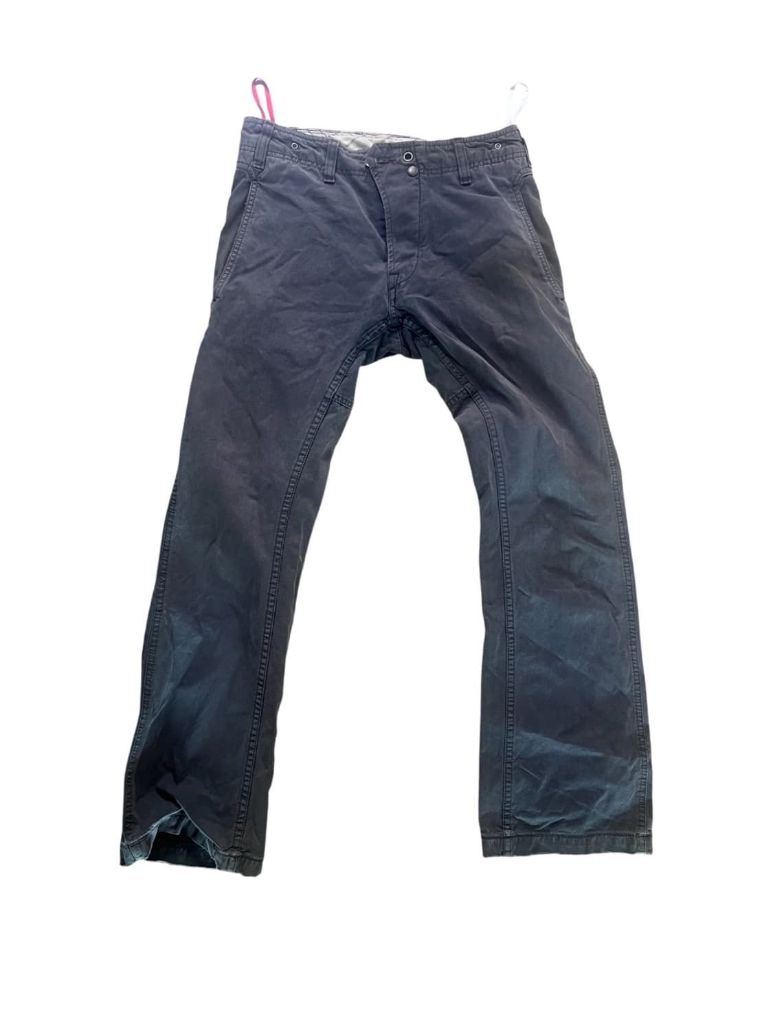 디젤 그레이 코튼 팬츠 상품이미지1