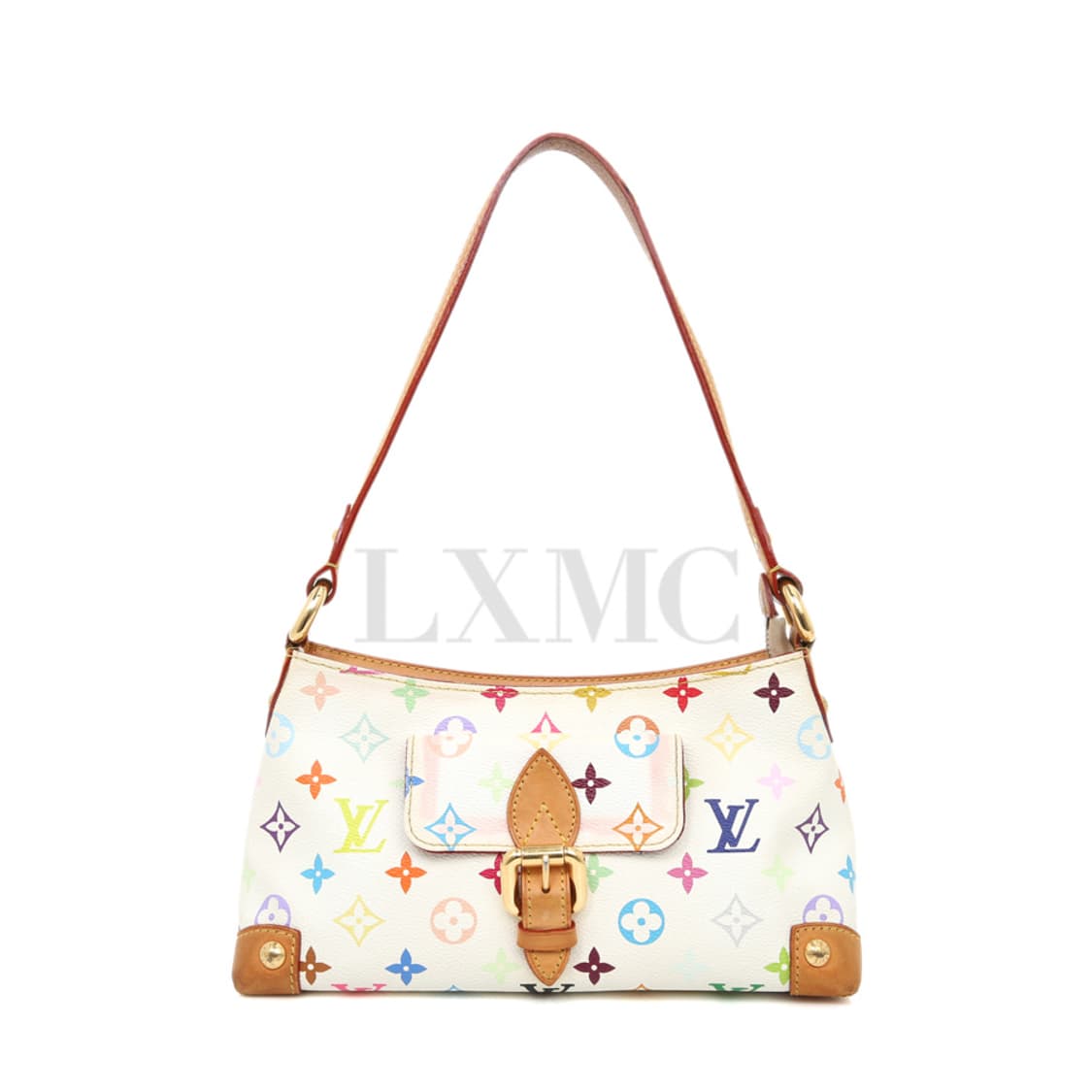 루이비통 멀티 엘리자 멀티 화이트 숄더백 빈티지백 M40098 상품이미지1