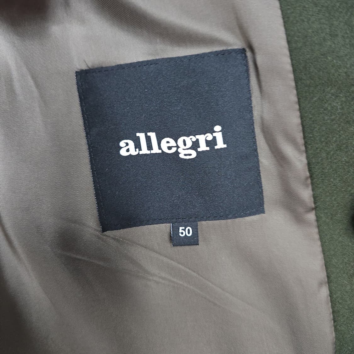 남성용 알레그리 Allegri 울 캐시미어 롱코트 50 상품이미지8