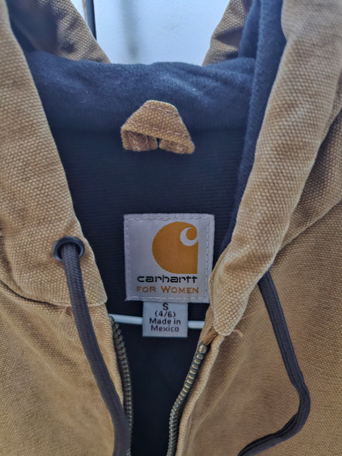 칼하트 덕 액티브 자켓 브라운 s사이즈 상품이미지3