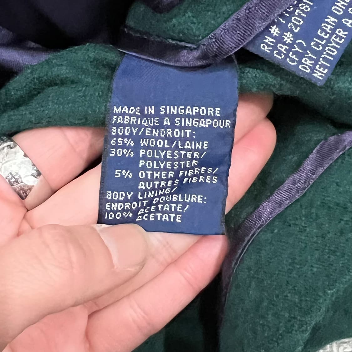 타미힐피거 울 블레이저 s08673 상품이미지8