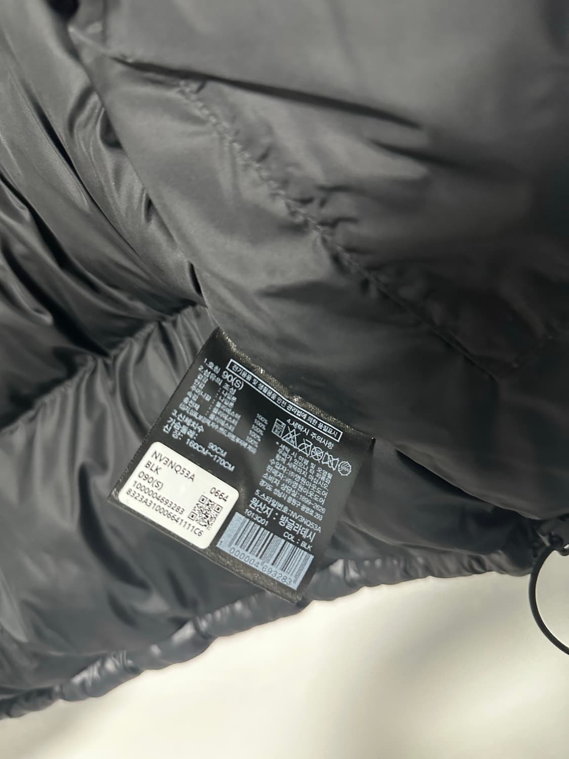 노스페이스 눕시 온 볼 베스트 블랙 S 상품이미지7