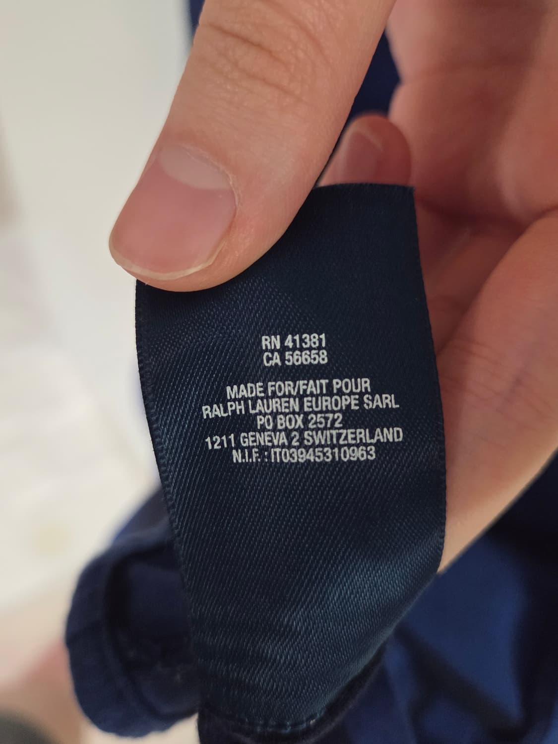 폴로 네이비 스트라이프 미니 원피스 상품이미지4