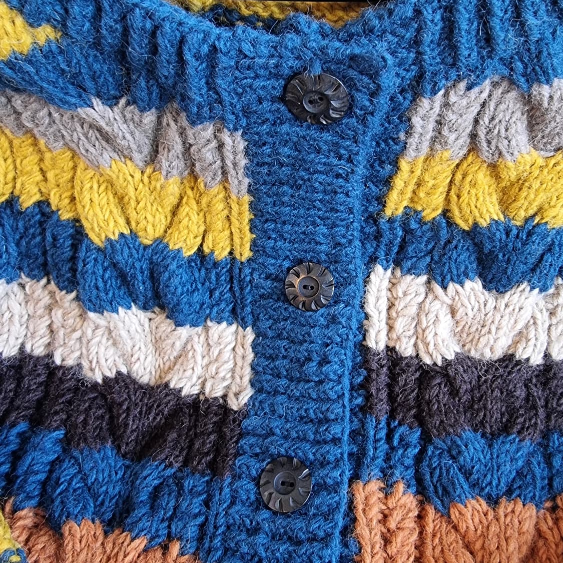 MY MOTHER IS JAPANESE 스트라이프 니트 가디건 상품이미지6