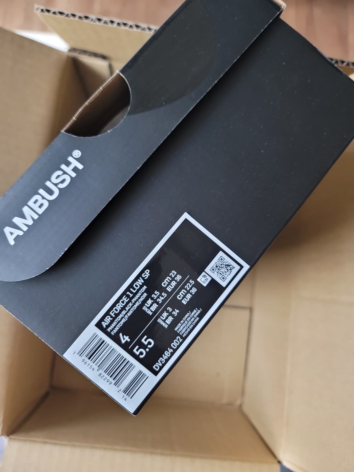 [230]나이키 x 앰부쉬 에어포스1 로우 SP 팬텀 화이트 상품이미지10