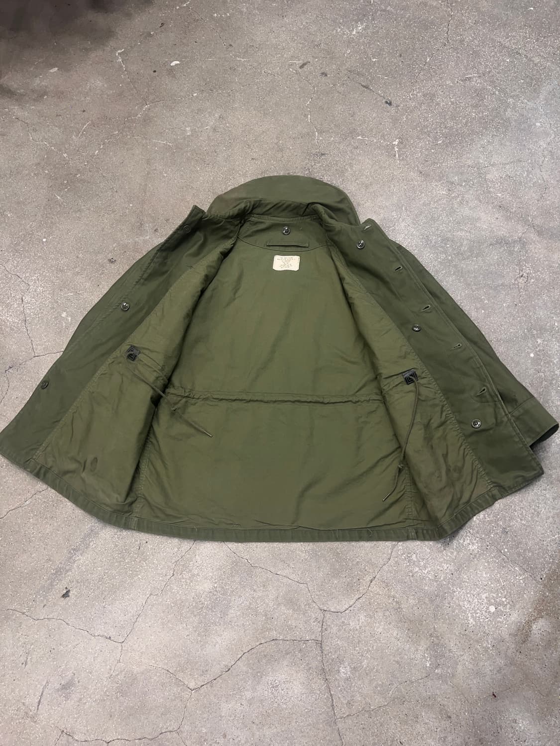 미공군 M65 OG-107 윈드 리지스턴트 샤틴 필드 코트 상품이미지4