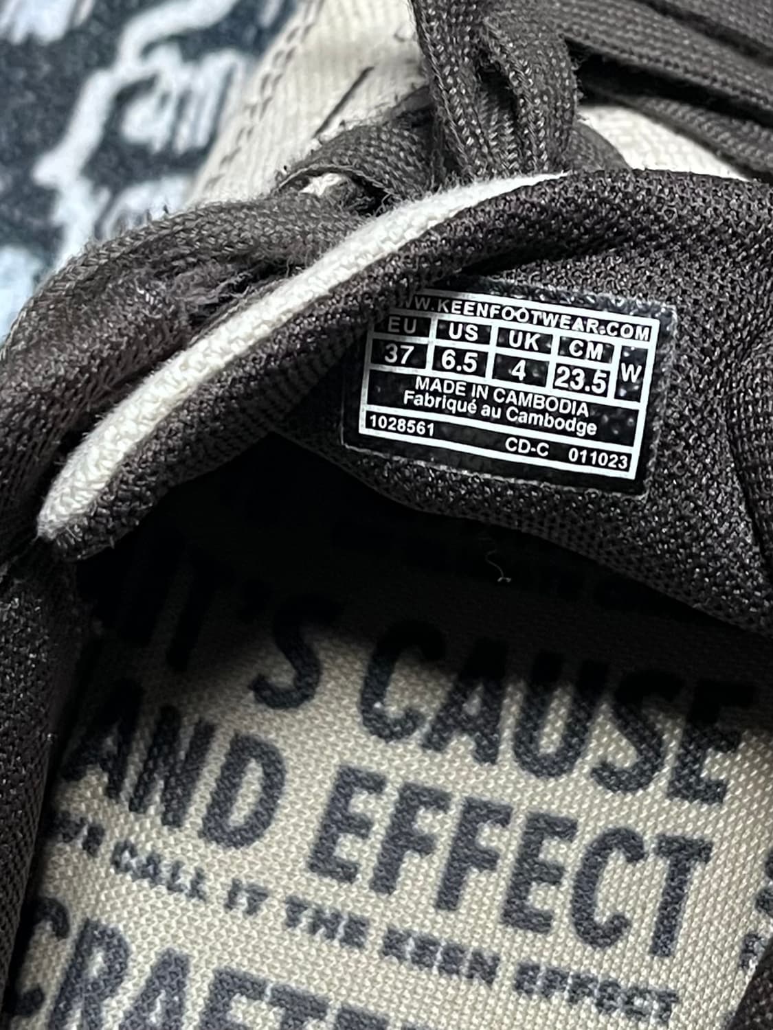 킨 재스퍼 캔버스 블랙올리브 235 상품이미지5