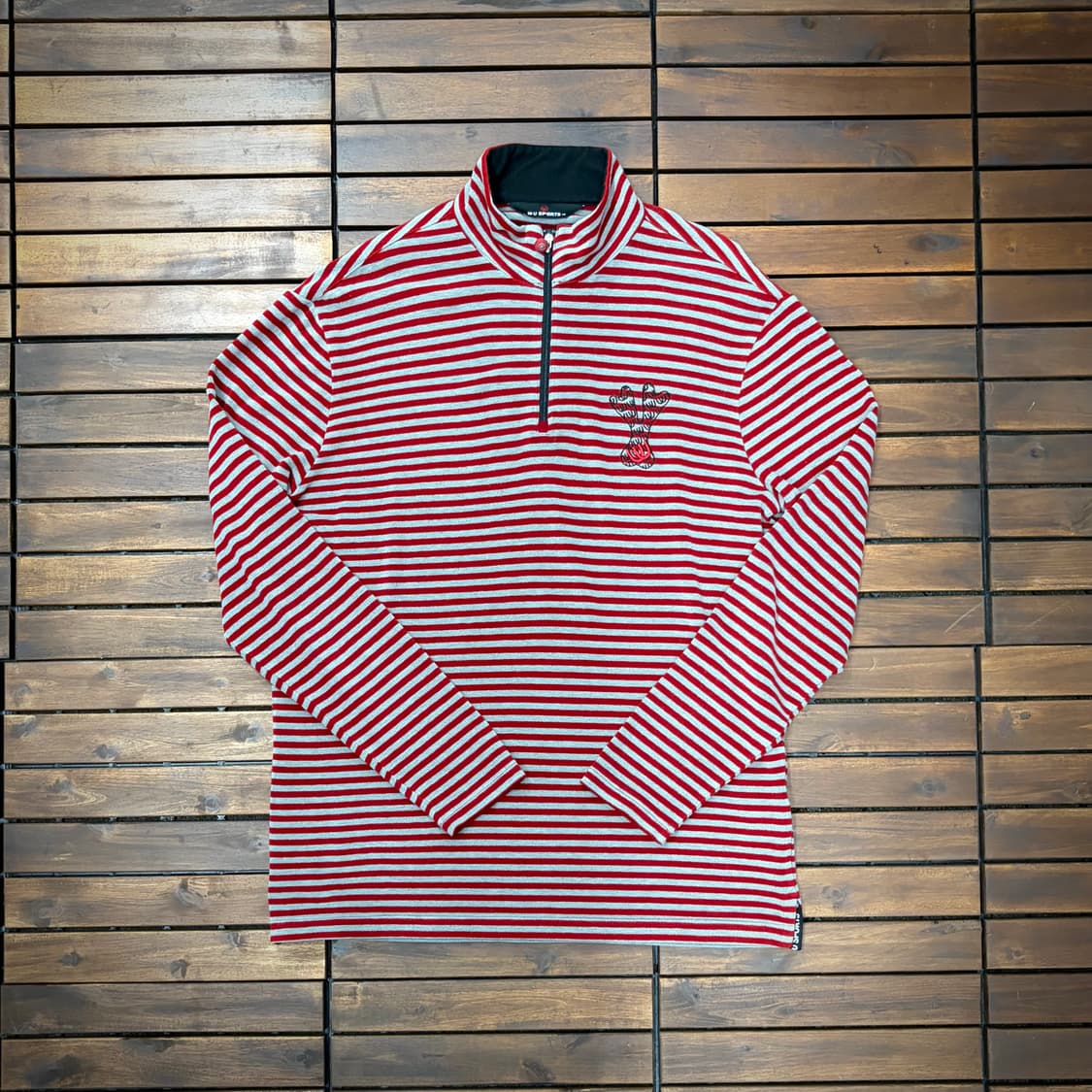 MU sports 스트라이프 티셔츠 (XL) 상품이미지1