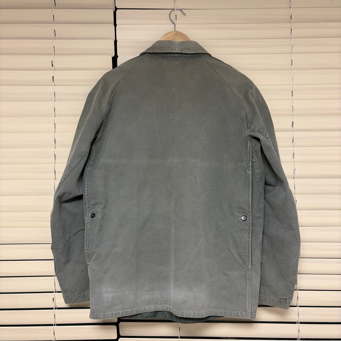 50s 유로 빈티지 선 페이드 프렌치 워크 자켓 헌팅 자켓 아카이브 L 상품이미지2