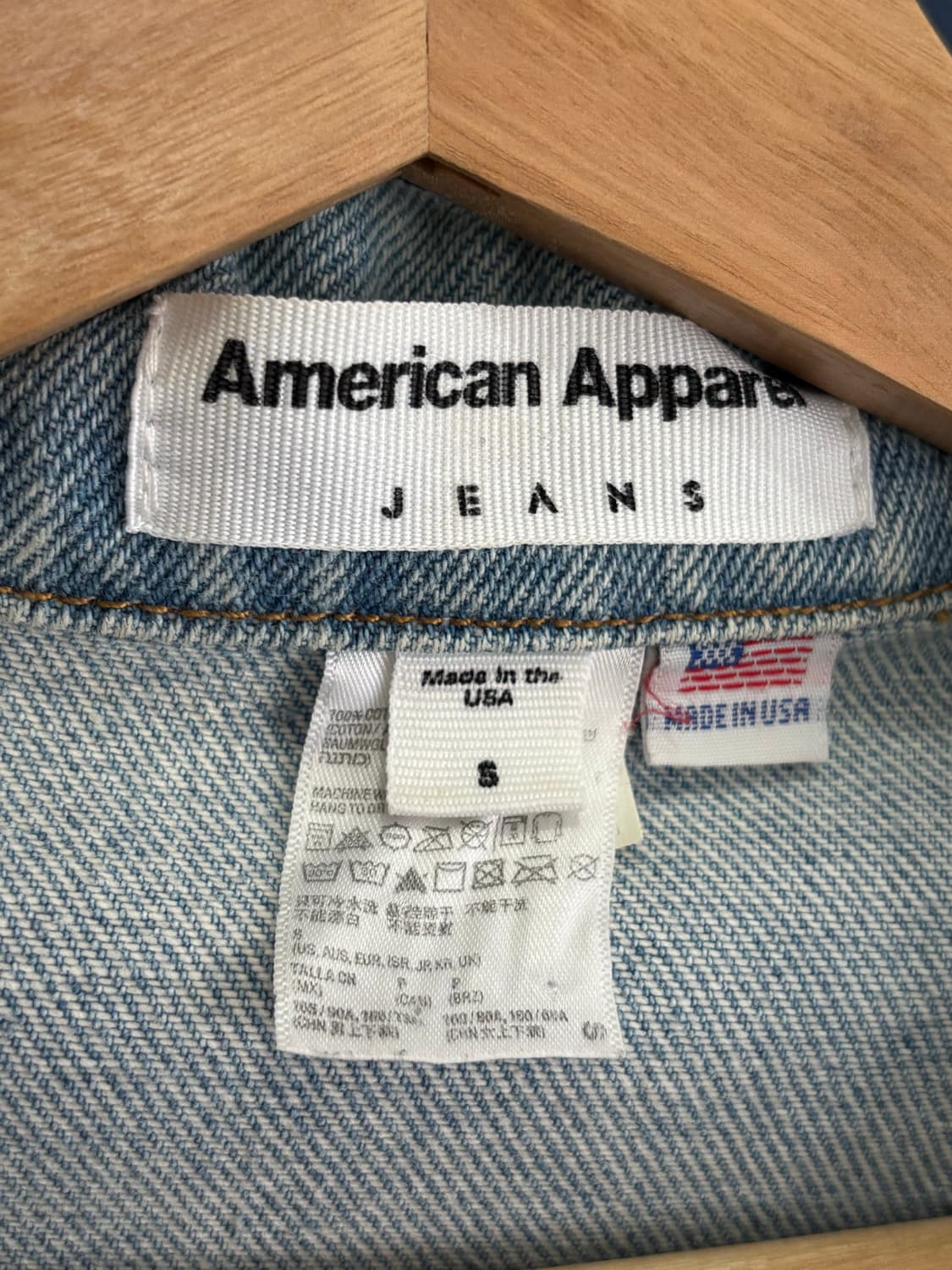 00s American Apparel Denim Jacket 상품이미지4