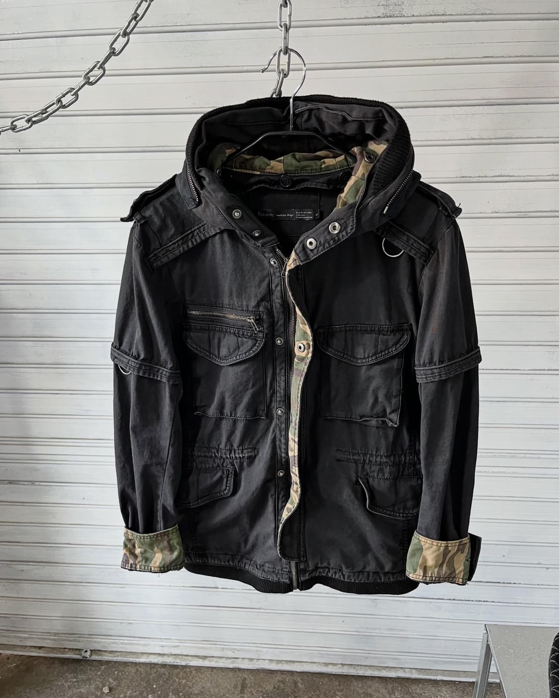 PincPonc camo detail Field jacket 상품이미지2