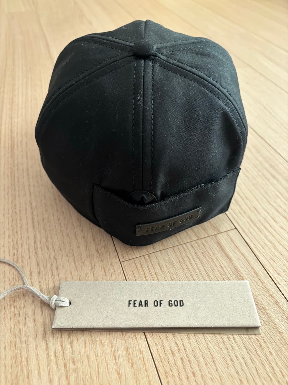 (새상품) 피어오브갓 이터널 캡 블랙 상품이미지3