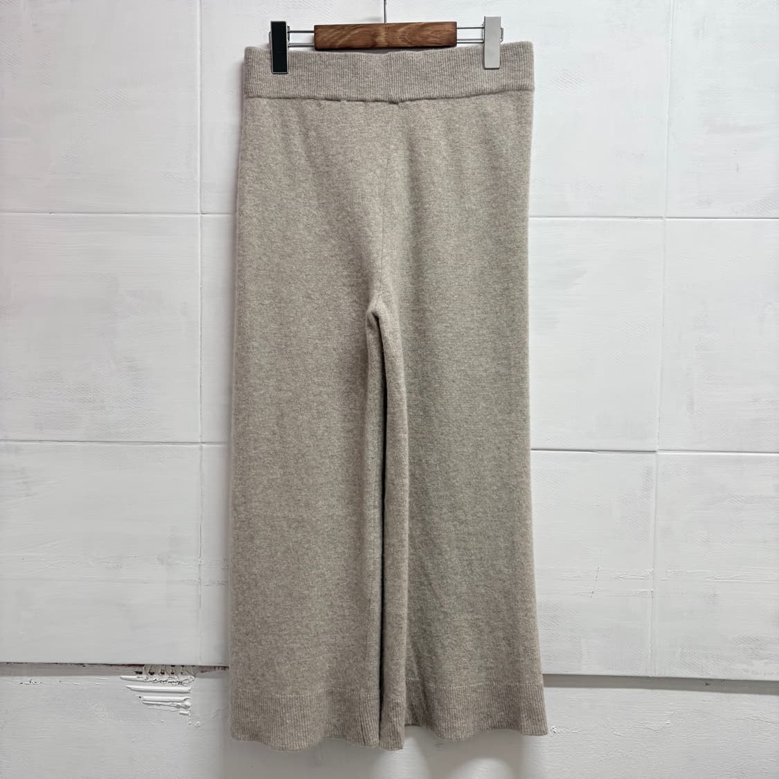 Wool 울 니트 와이드 팬츠  상품이미지4