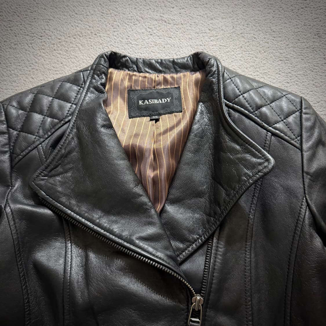 Vintage leather jacket 상품이미지2