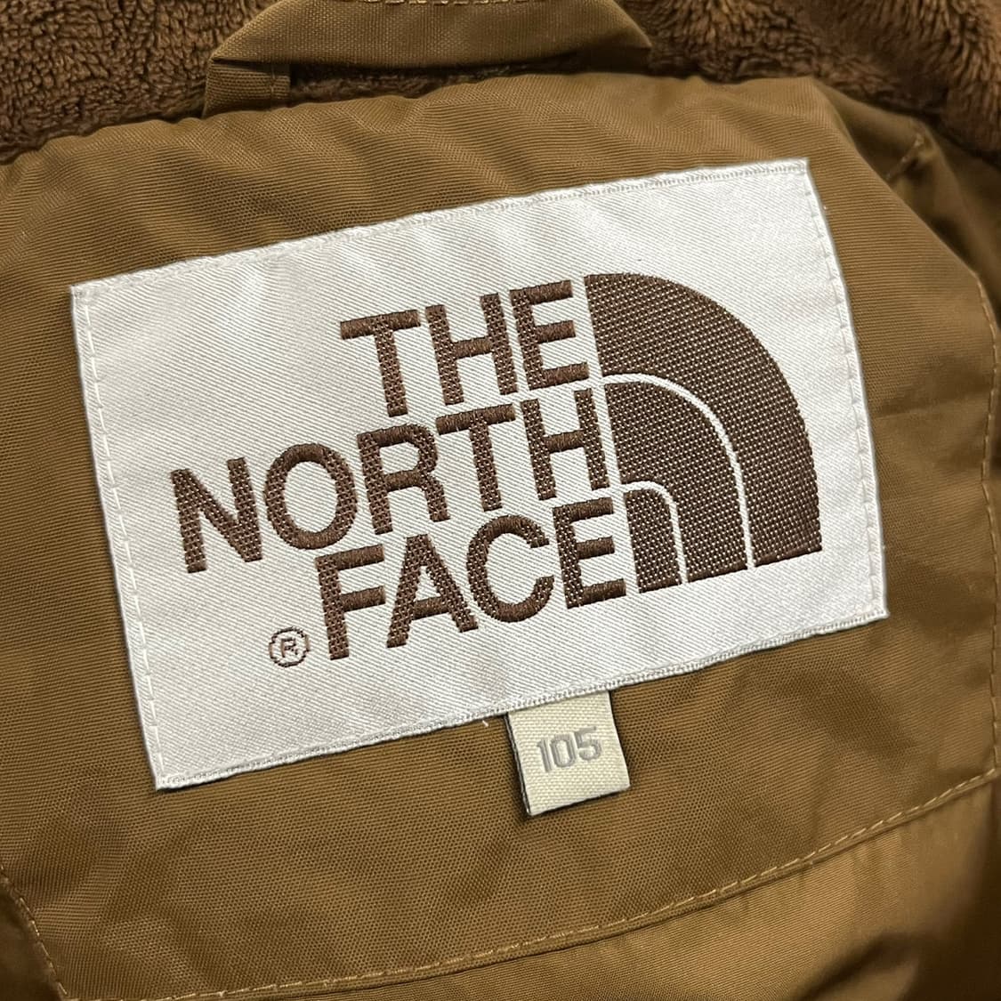 노스페이스 브라운 초코 떡볶이 더플 코트 st 패딩 105 상품이미지5