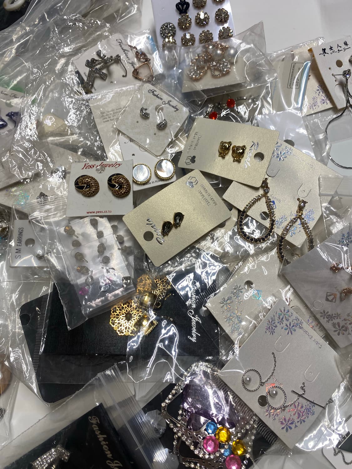 새상품 귀걸이 약 65세트 상품이미지4