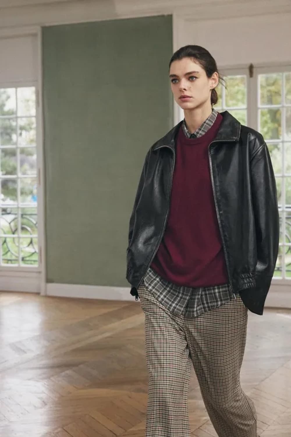 자라 레더 컬렉션 메인 가죽 자켓 상품이미지6