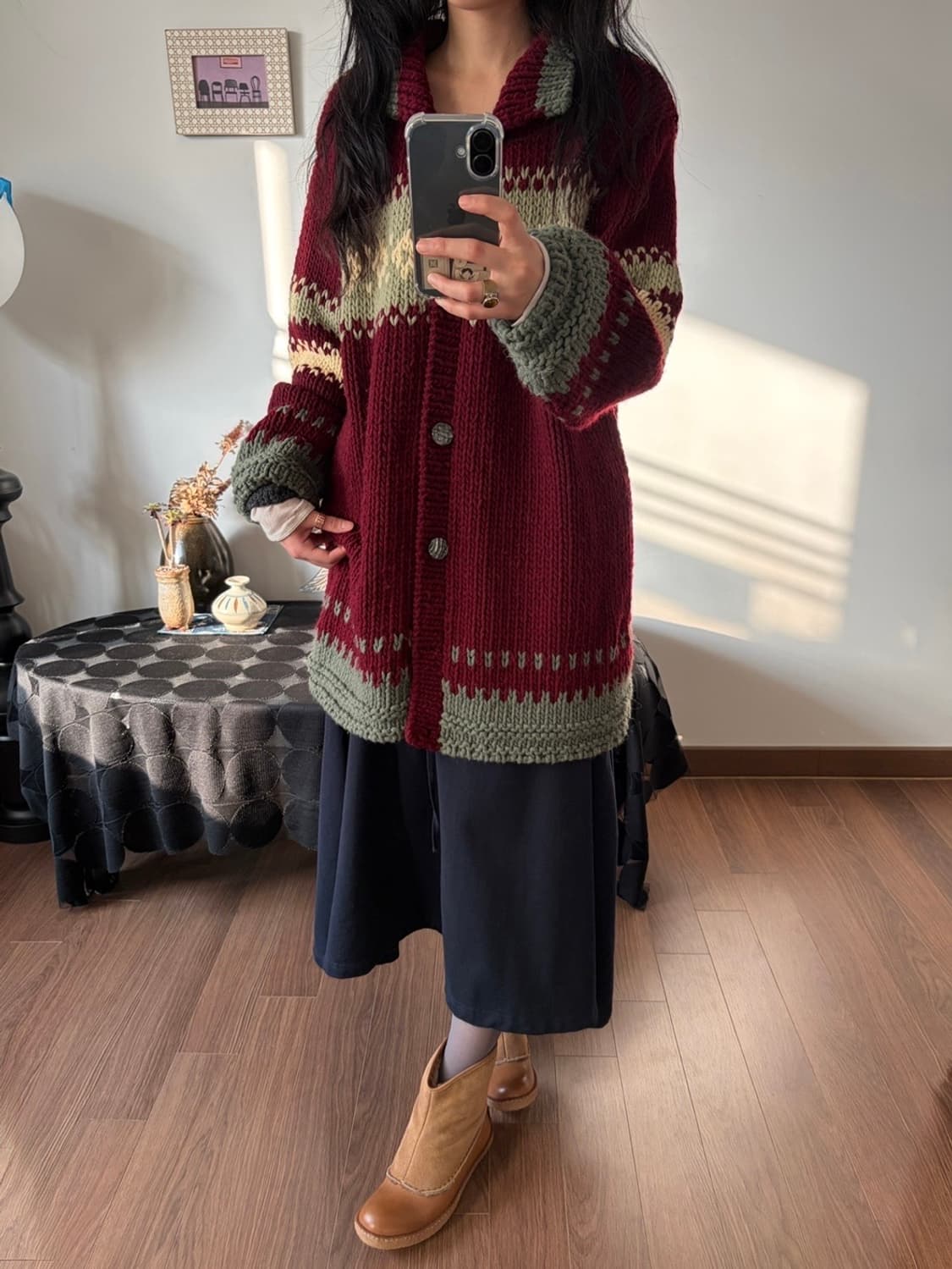 knitted cardigan 상품이미지4