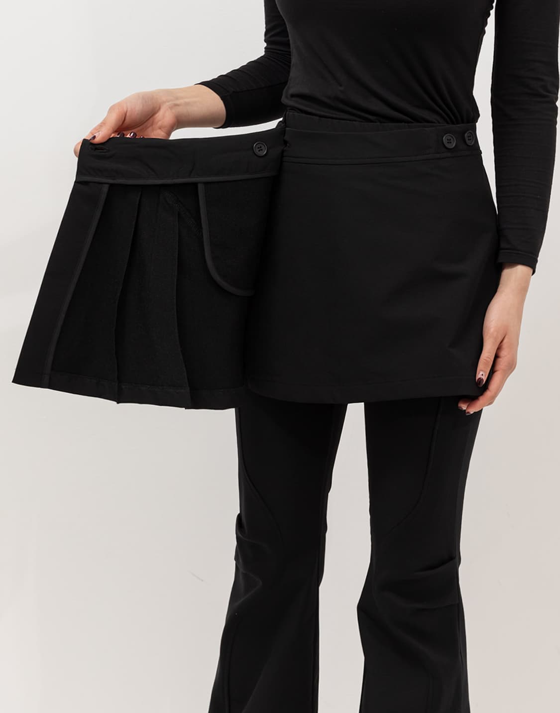 OJOS 오호스 투웨이 스커트 팬츠 상품이미지3