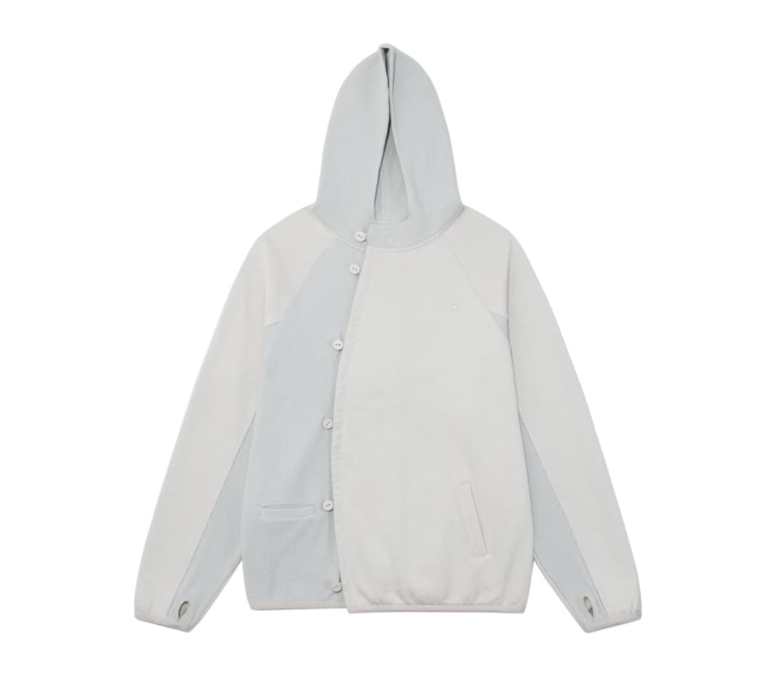 더콜디스트모먼트 TCM curved button waffle jacket 상품이미지1