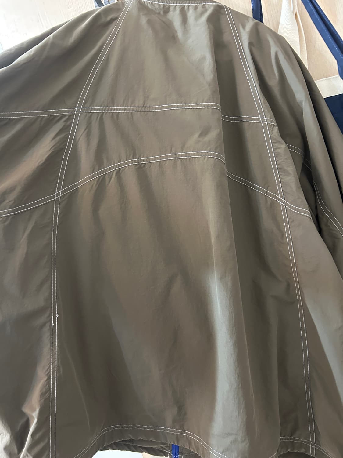 예스아이씨 나일론 트랙 자켓 카키 Nylon Tracker jacket 상품이미지2