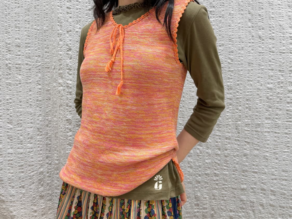 Sunny Tangerine Knit Cami 상품이미지6